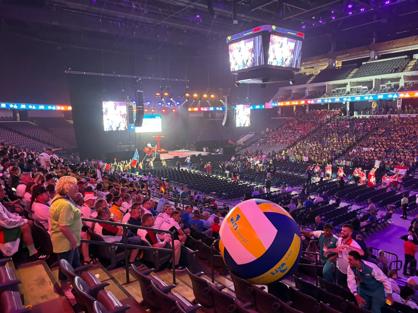 Piłka WATS ze strażakami na World Police & Fire Games 2025