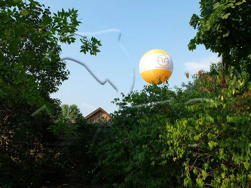 Balony helowe w kształcie kuli