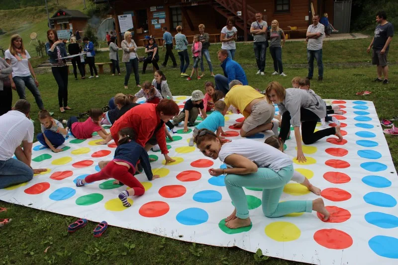 Tapis de jeu géant à pastilles