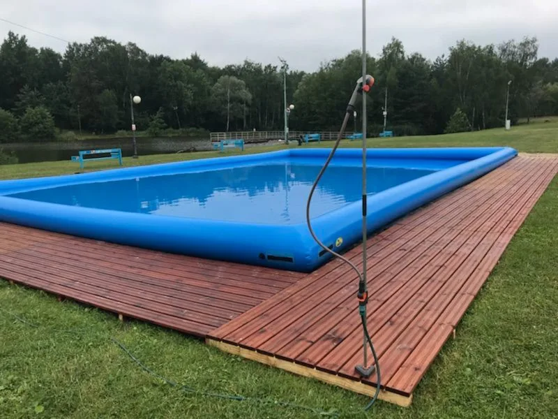 Inflatable pools